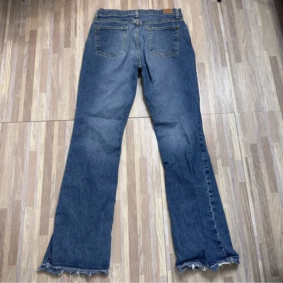 Old Navy Classic Blue Boot Cut Denim Jeans Size 8 - Picture 7 of 10